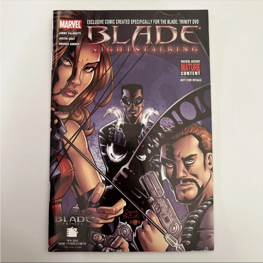 Blade Nightstalking Mini Comic / Marvel Comics 2005 / Blade Trinity Exclusive